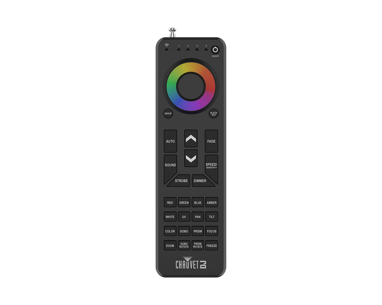 CHAFCFXL - CHAUVET DJ RFC XL Wireless Remote Controller for RF Enabled Fixtures Image 1