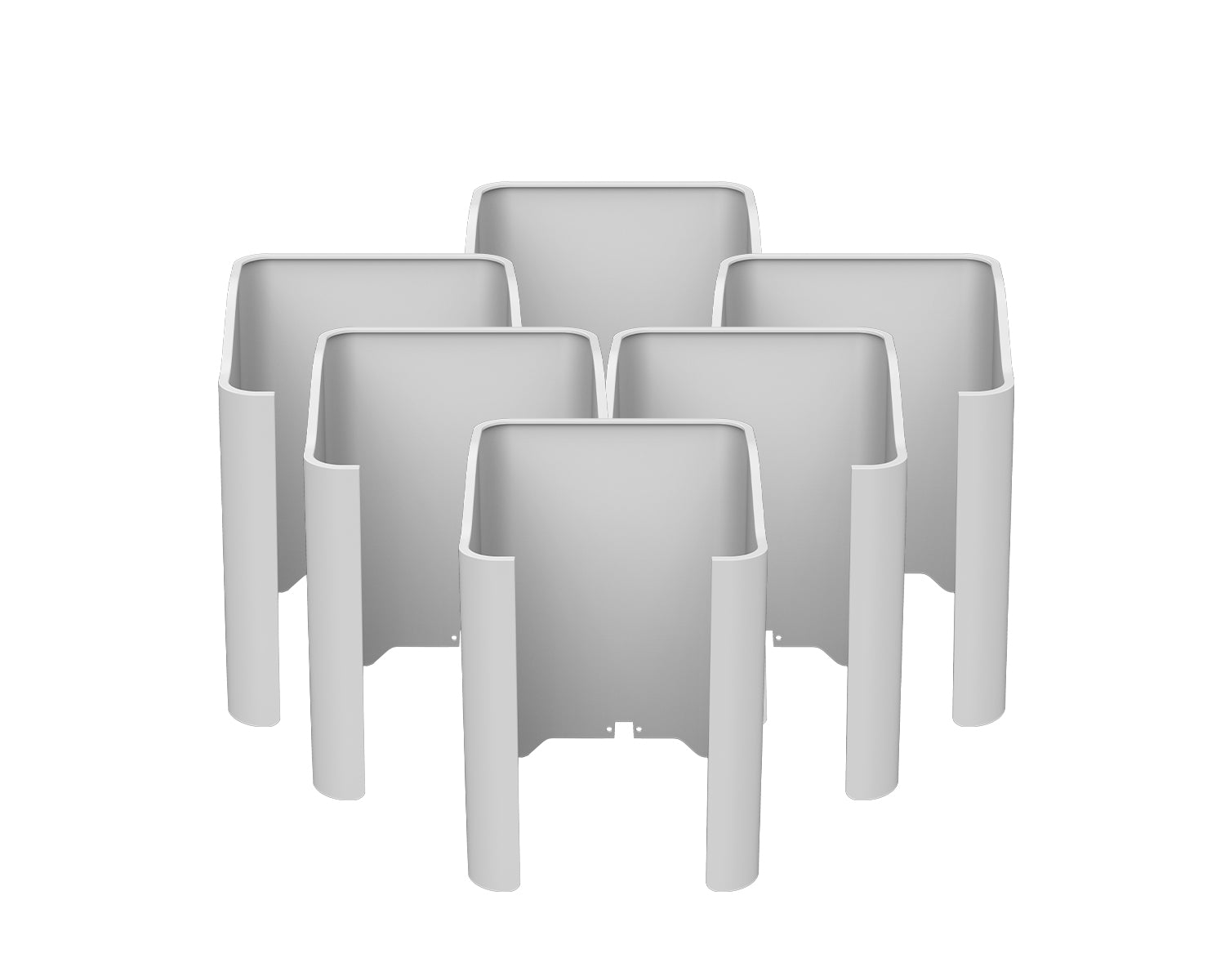 CHAFF9SX6 - CHAUVET DJ Freedom Flex 9 Sleeve X6 Optional White Sleeves 6 Pack (FlexH9IP) Image 1