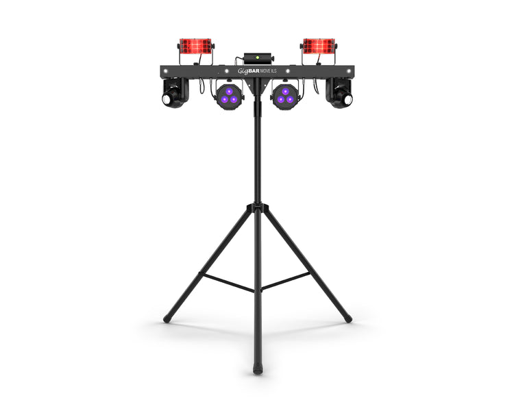 CHAGBMILS - CHAUVET DJ GigBAR Move ILS 5in1 Lighting Bar Mover or Derby or Wash or Laser or Strobe Image 2