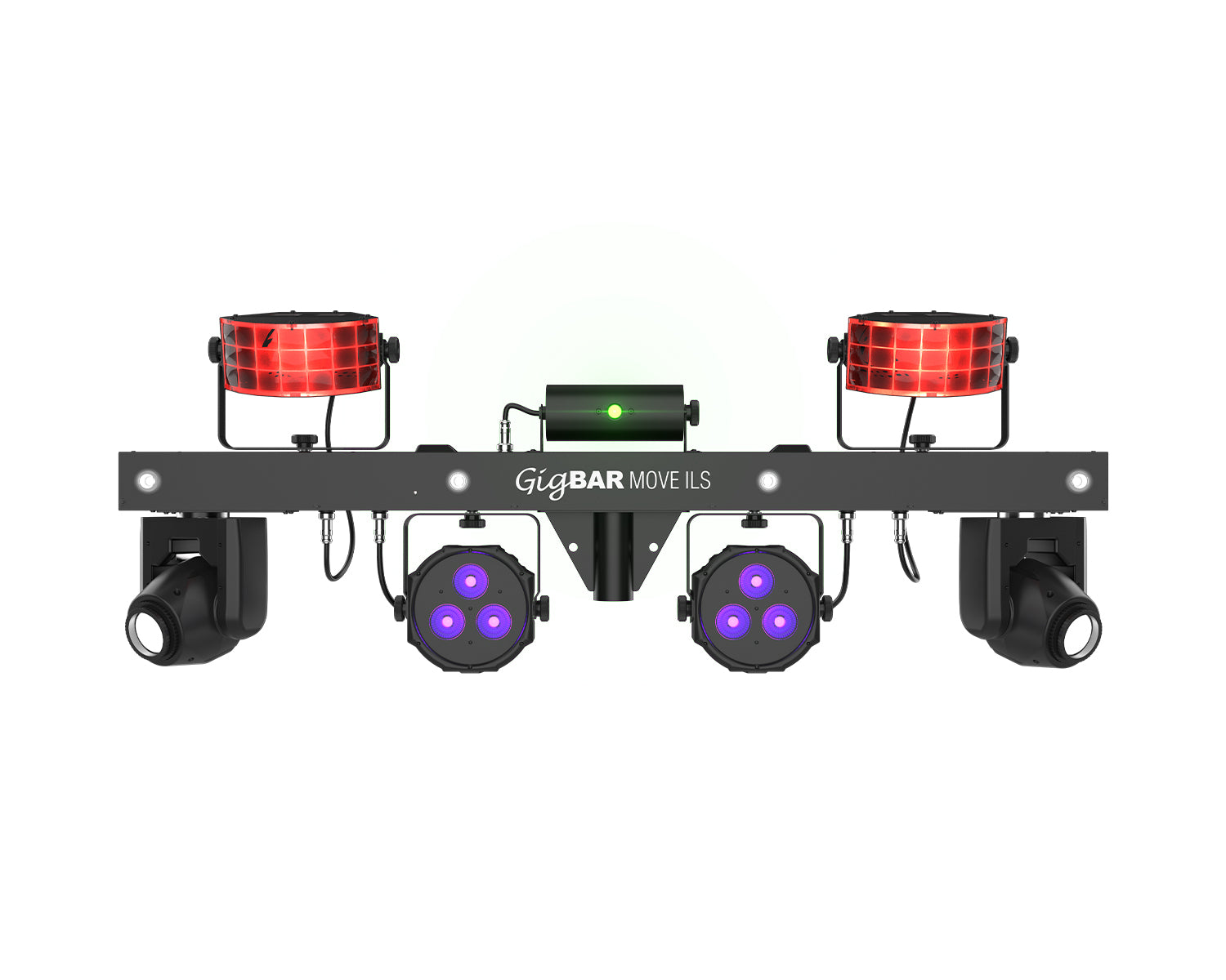 CHAGBMILS - CHAUVET DJ GigBAR Move ILS 5in1 Lighting Bar Mover or Derby or Wash or Laser or Strobe Image 3