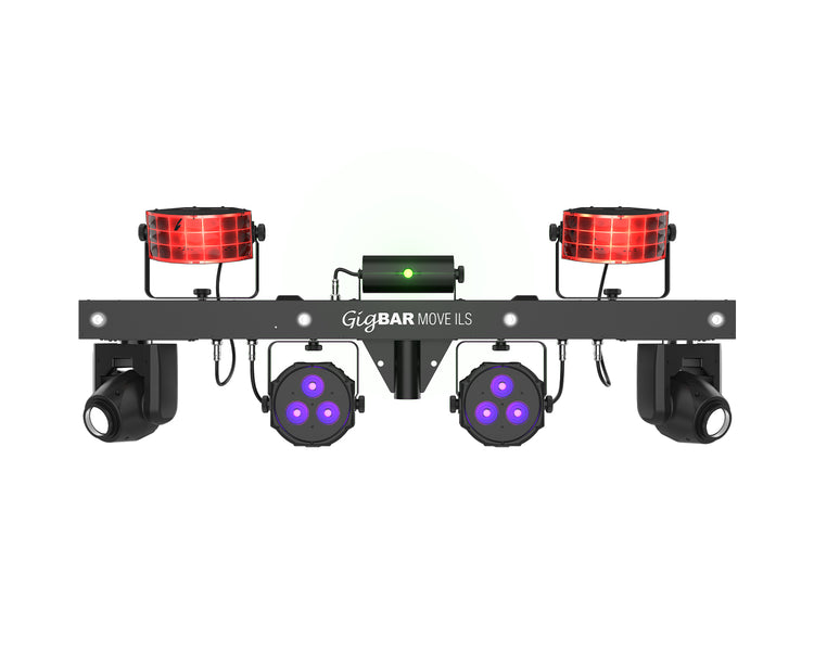 CHAGBMILS - CHAUVET DJ GigBAR Move ILS 5in1 Lighting Bar Mover or Derby or Wash or Laser or Strobe Image 3