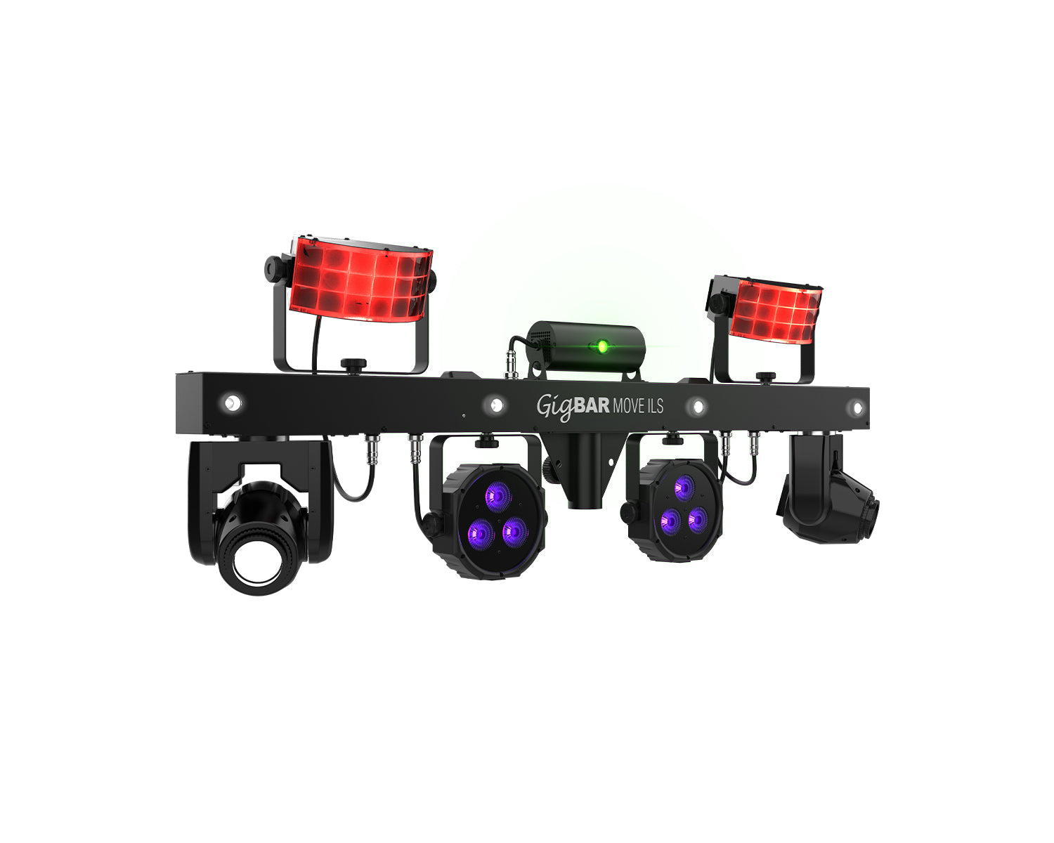 CHAGBMILS - CHAUVET DJ GigBAR Move ILS 5in1 Lighting Bar Mover or Derby or Wash or Laser or Strobe Image 4