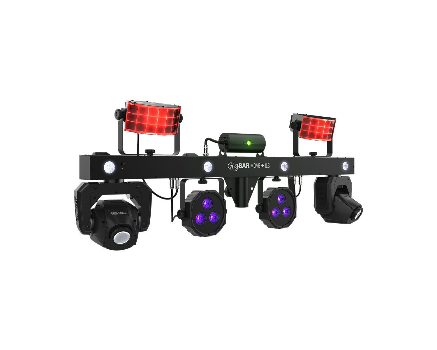 CHAGBMPILS - CHAUVET DJ GigBAR Move and ILS 5in1 Lighting Bar Mover or Derby or Wash or Laser or Strobe Image 3