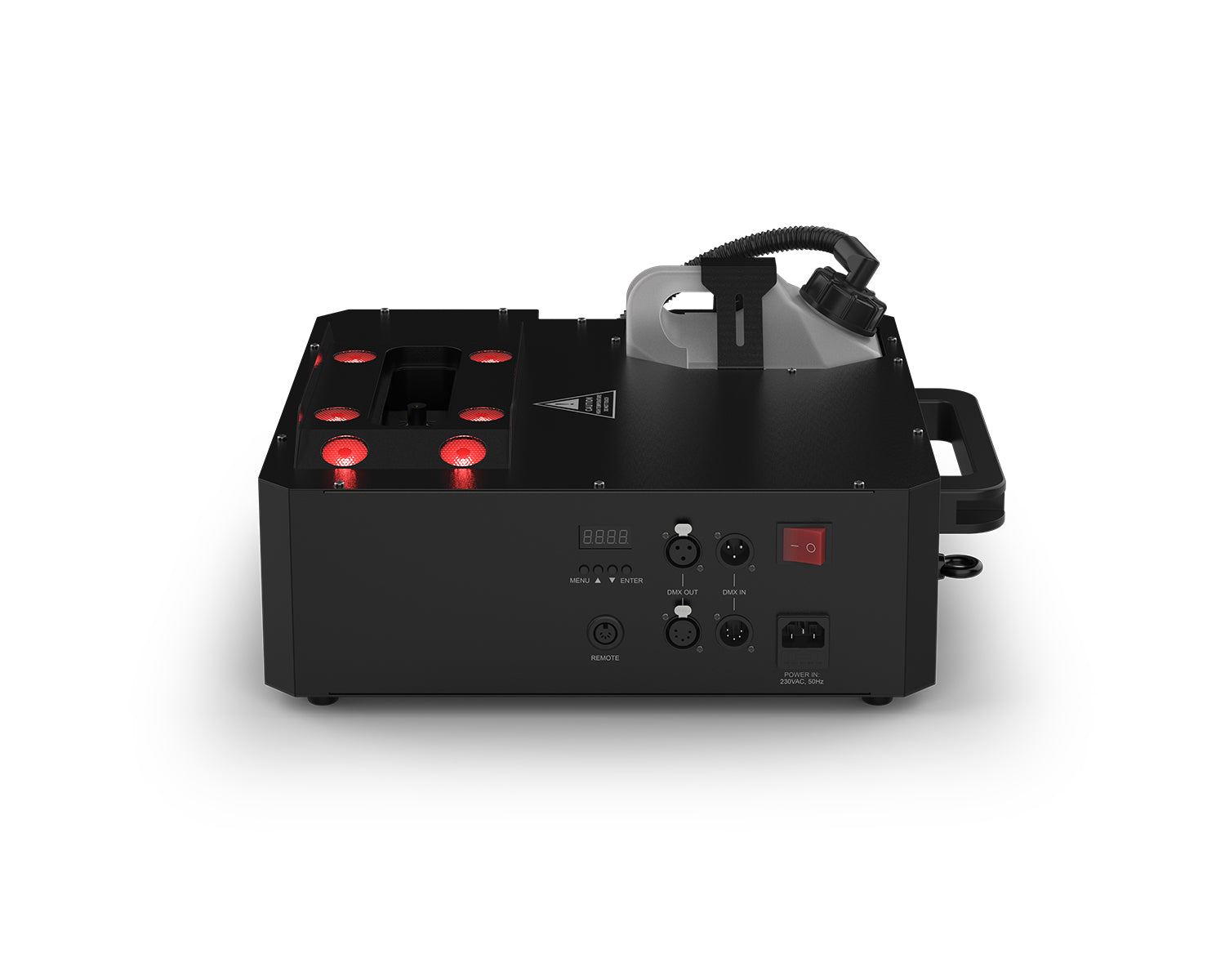 CHAGEYSERM - CHAUVET DJ Geyser Move RGBAUV DMX LED Motorised Vertical Fogger Image 4