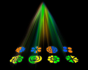 CHAGOBOZAP - CHAUVET DJ Gobozap 2x90W LED Barrel or Gobo Multi Effects Unit 118degree Beams Image 6