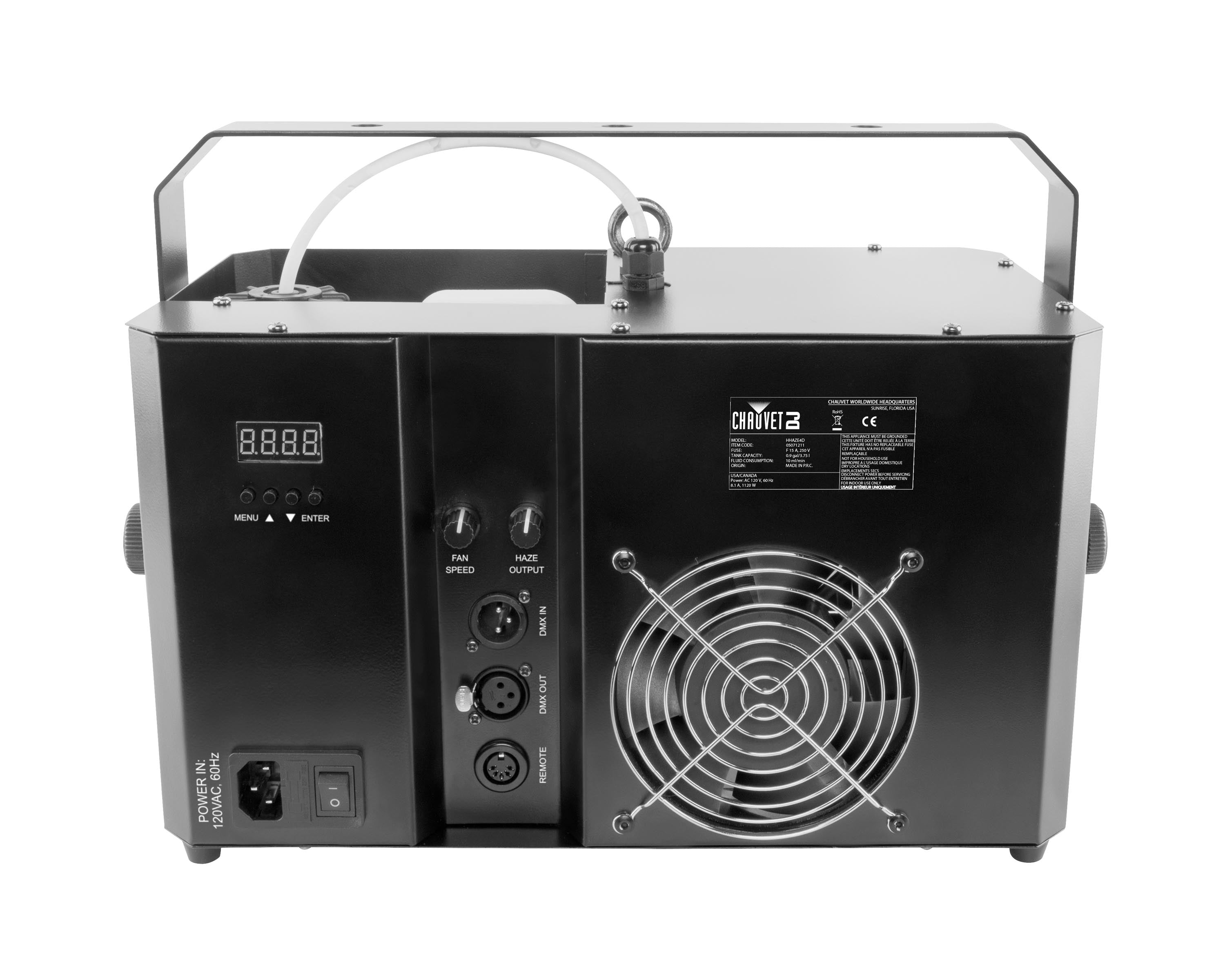 CHAHH4D - CHAUVET DJ Hurricane Haze 4D DMX Hazer with Wired Timer Remote Image 4