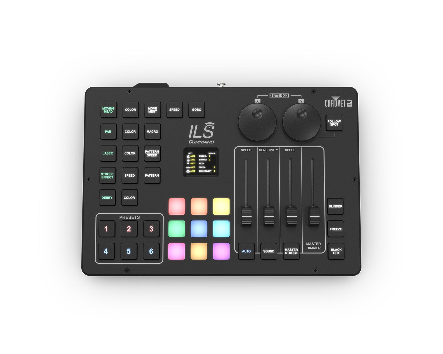 CHAILSCOM - CHAUVET DJ ILS Command Control Console for ILS Enabled Fixtures Image 3