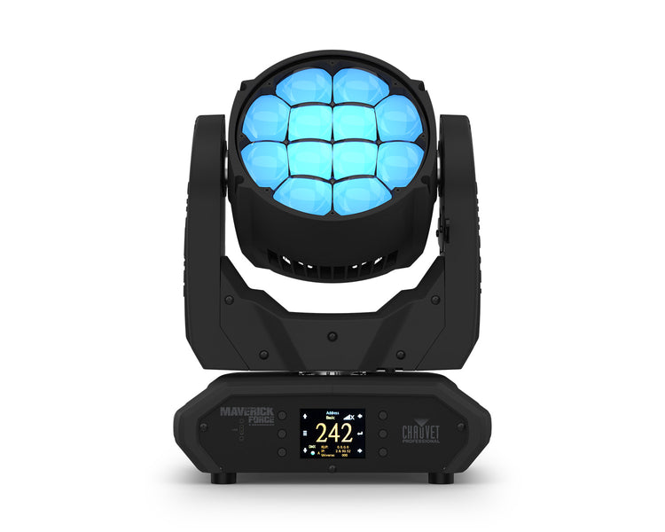 CHAMF2BW - CHAUVET Professional Maverick Force 2 BeamWash 12x RGBW 45W LEDs and 3.7 44.1degree Zoom Image 2
