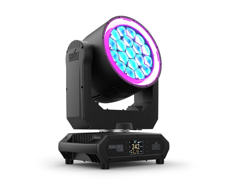CHAMS2BW - CHAUVET Professional Maverick Storm 2 BeamWash 19x RGBW LED or RGB Ring and Zoom IP65 Image 1