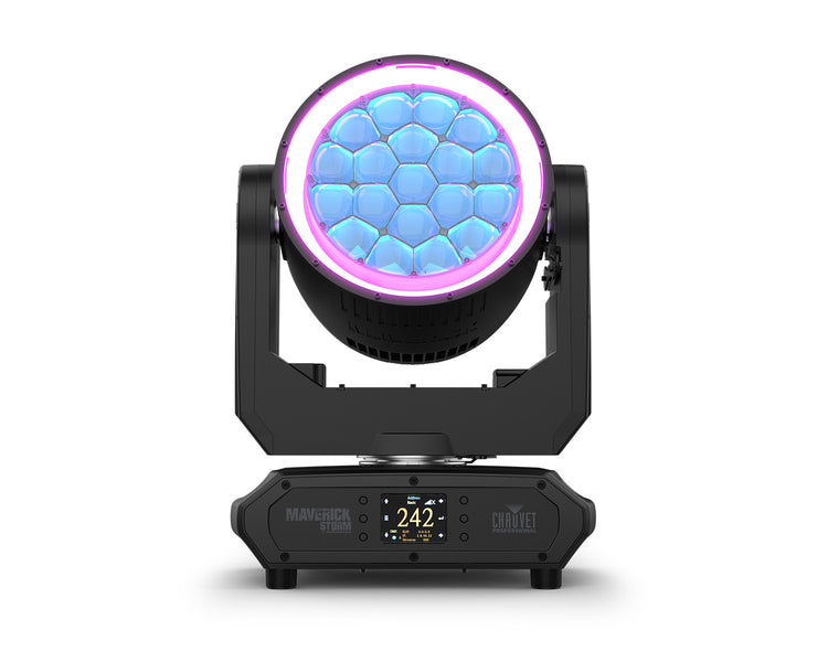CHAMS2BW - CHAUVET Professional Maverick Storm 2 BeamWash 19x RGBW LED or RGB Ring and Zoom IP65 Image 2