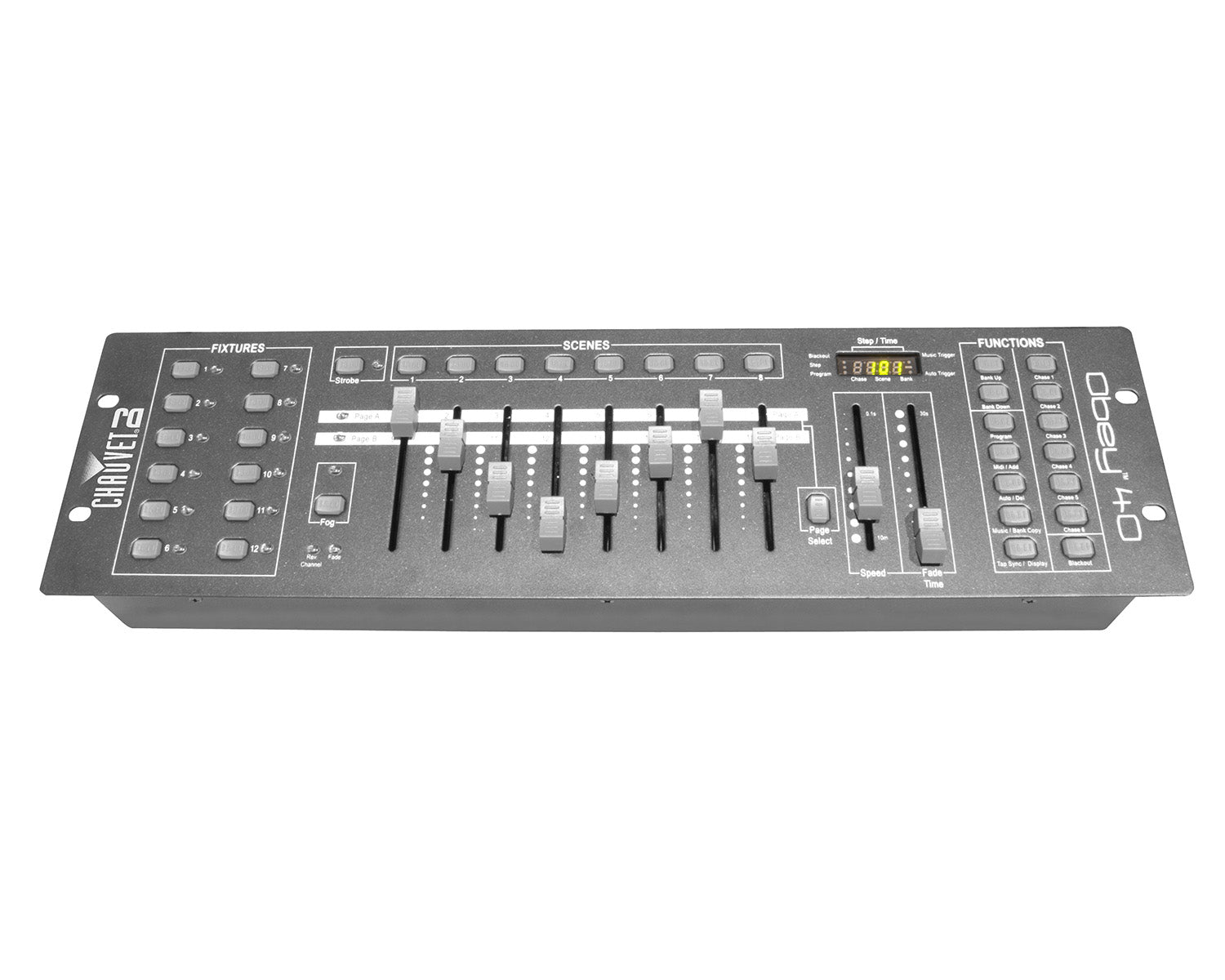 CHAO40 - CHAUVET DJ Obey 40 DMX Controller 192 Channels or 12 16 Channel 3U Image 1
