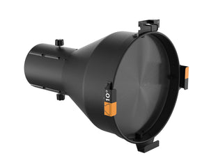 CHAOHDLENS10 - CHAUVET Professional OHDLENS10 Ovation Ellipsoidal 10degree HD Lens Tube Black Image 1