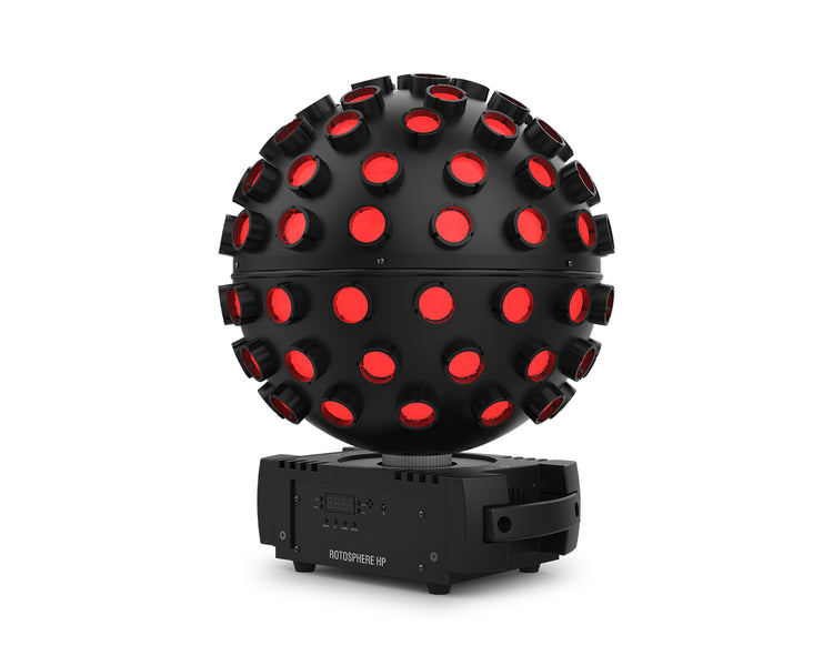 CHAROTOHP - CHAUVET DJ Rotosphere HP Mirror Ball Simulator 5x7W RGBW and 5x7W CMYO LEDs Image 3
