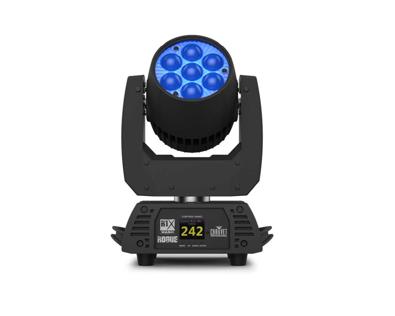CHARR1XW - CHAUVET Professional Rogue R1X Wash Moving Head with 7x RGBW 25W LED IP20 Image 2