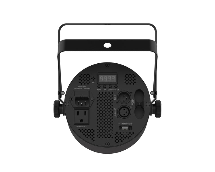 CHASPQ6ILS - CHAUVET DJ SlimPAR Q6 ILS PAR Can with 6x4W Quad Colour RGBA LEDs Image 4