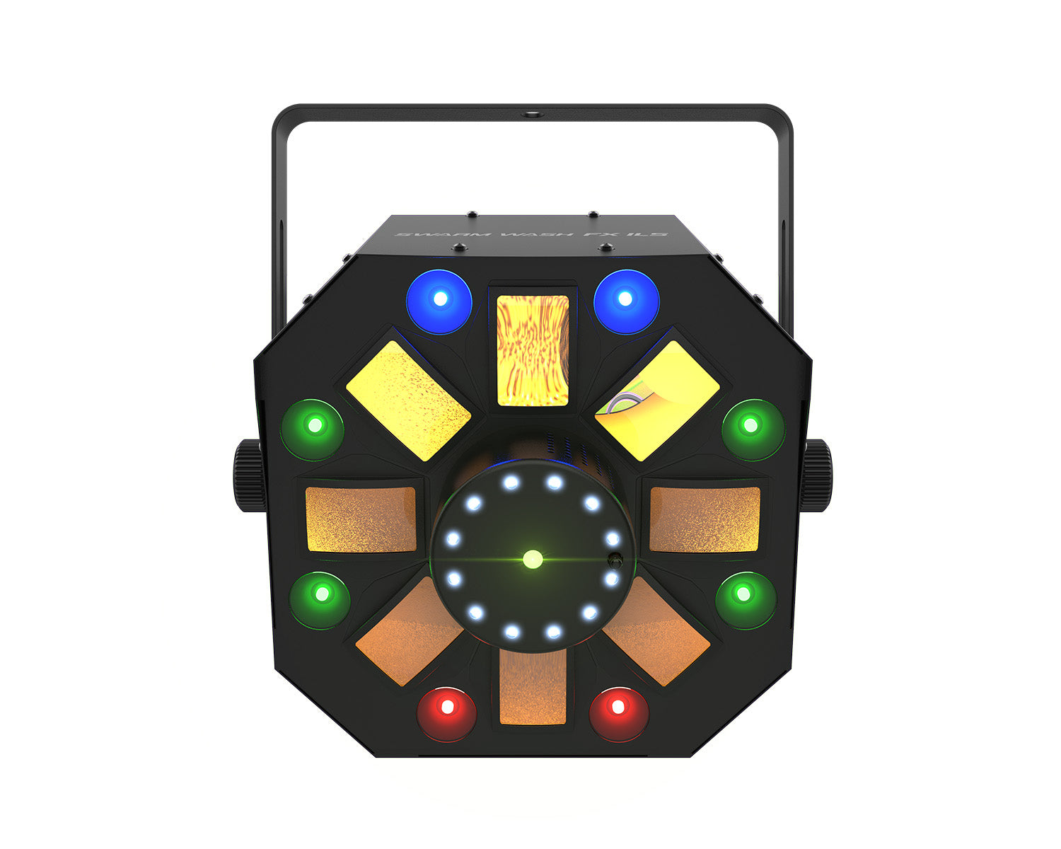 CHASWWFXILS - CHAUVET DJ SWARM WASH FX ILS 4 in 1 Effect Derby or Laser or Strobe or RGBUV Wash Image 2