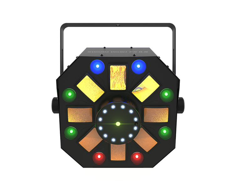 CHASWWFXILS - CHAUVET DJ SWARM WASH FX ILS 4 in 1 Effect Derby or Laser or Strobe or RGBUV Wash Image 2