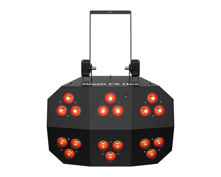 CHAWFXHEX - CHAUVET DJ Wash FX Hex Multi Purpose Effects Light 18 LEDs RGBAW and UV Image 2