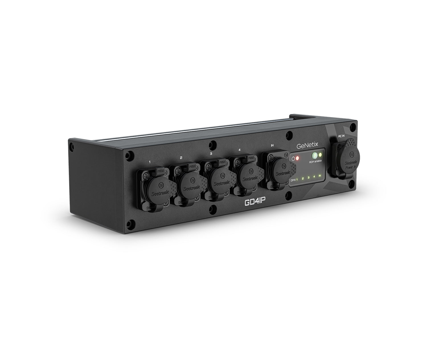 CHSGD4IP - ChamSys GeNetix GD4IP 4 Port DMX Splitter 1 DMX In or 4 DMX Out IP65 Image 1