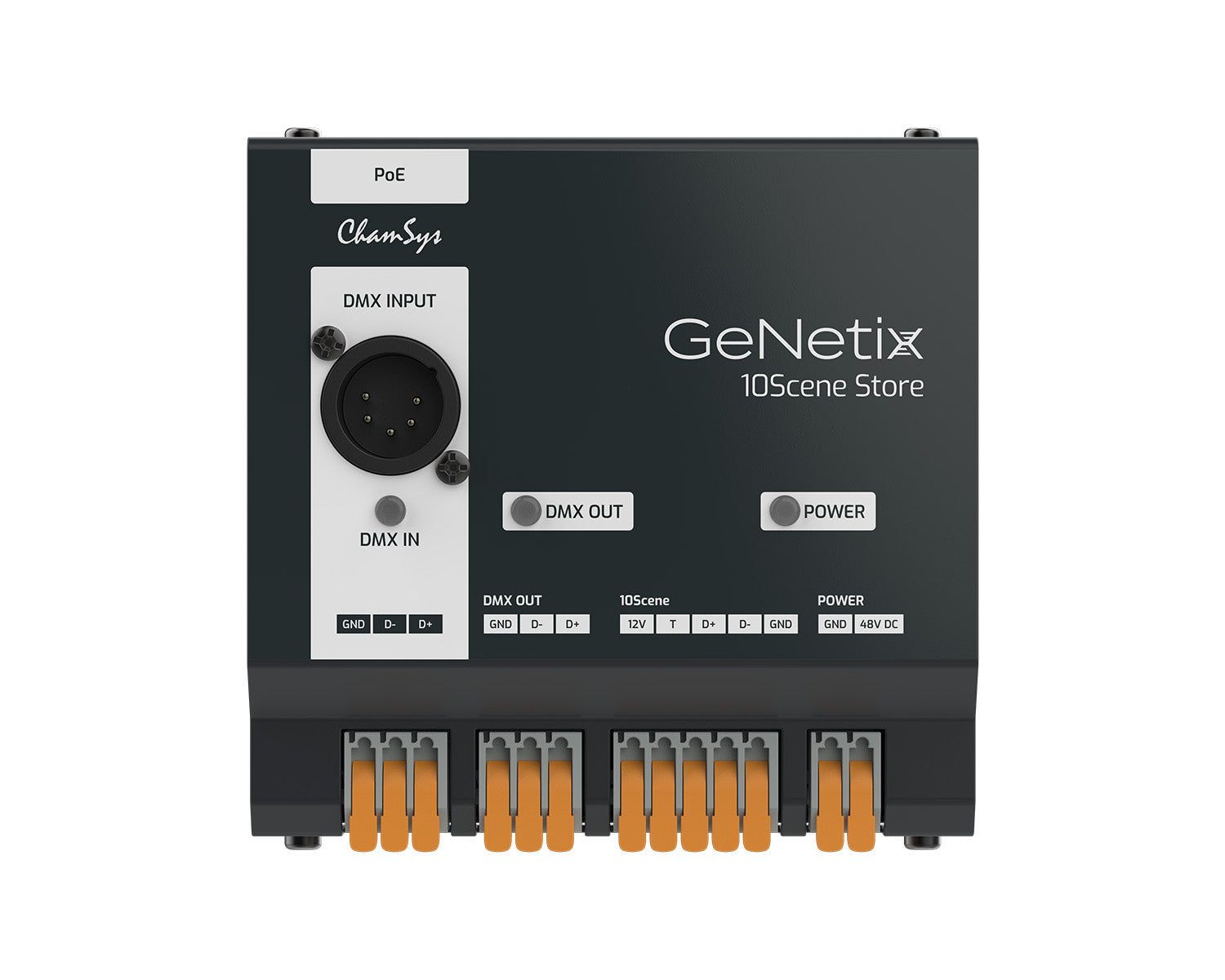 CHSGN10SS - ChamSys GeNetix 10Scene Store 1 Universe Playback Device DIN Rail Mount Image 2