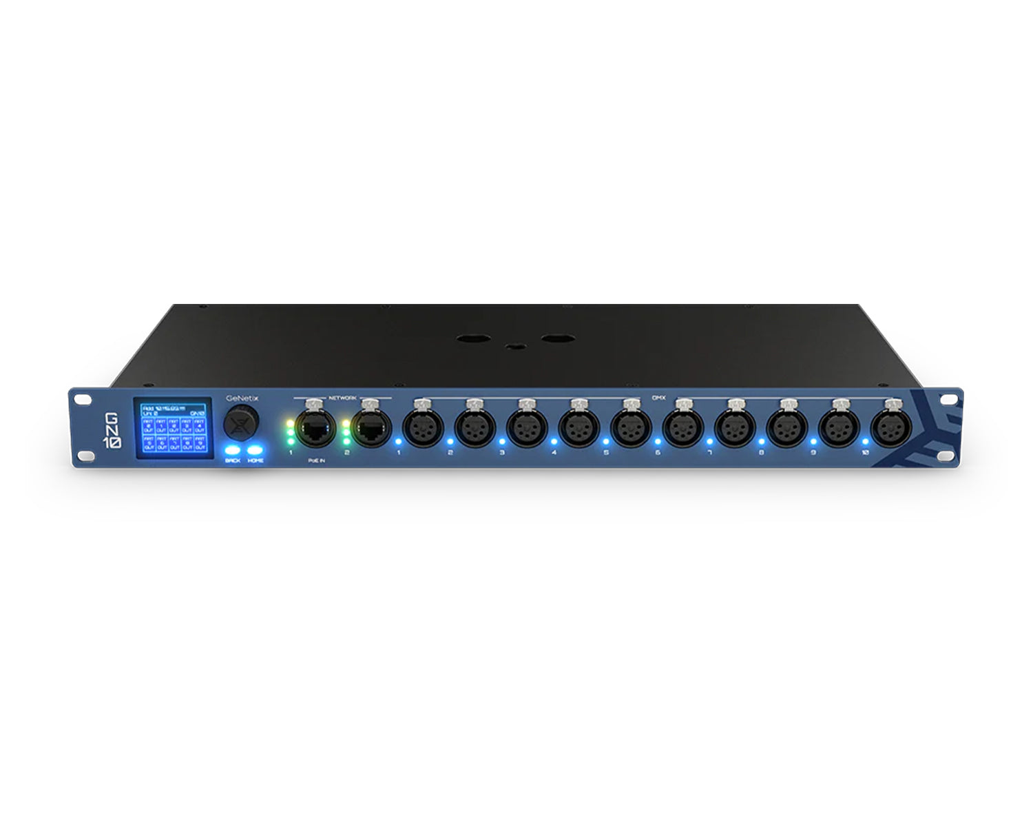 CHSGN10 - ChamSys GeNetix GN10 10 Port Ethernet DMX Node for Art Net or sACN Consoles Image 2