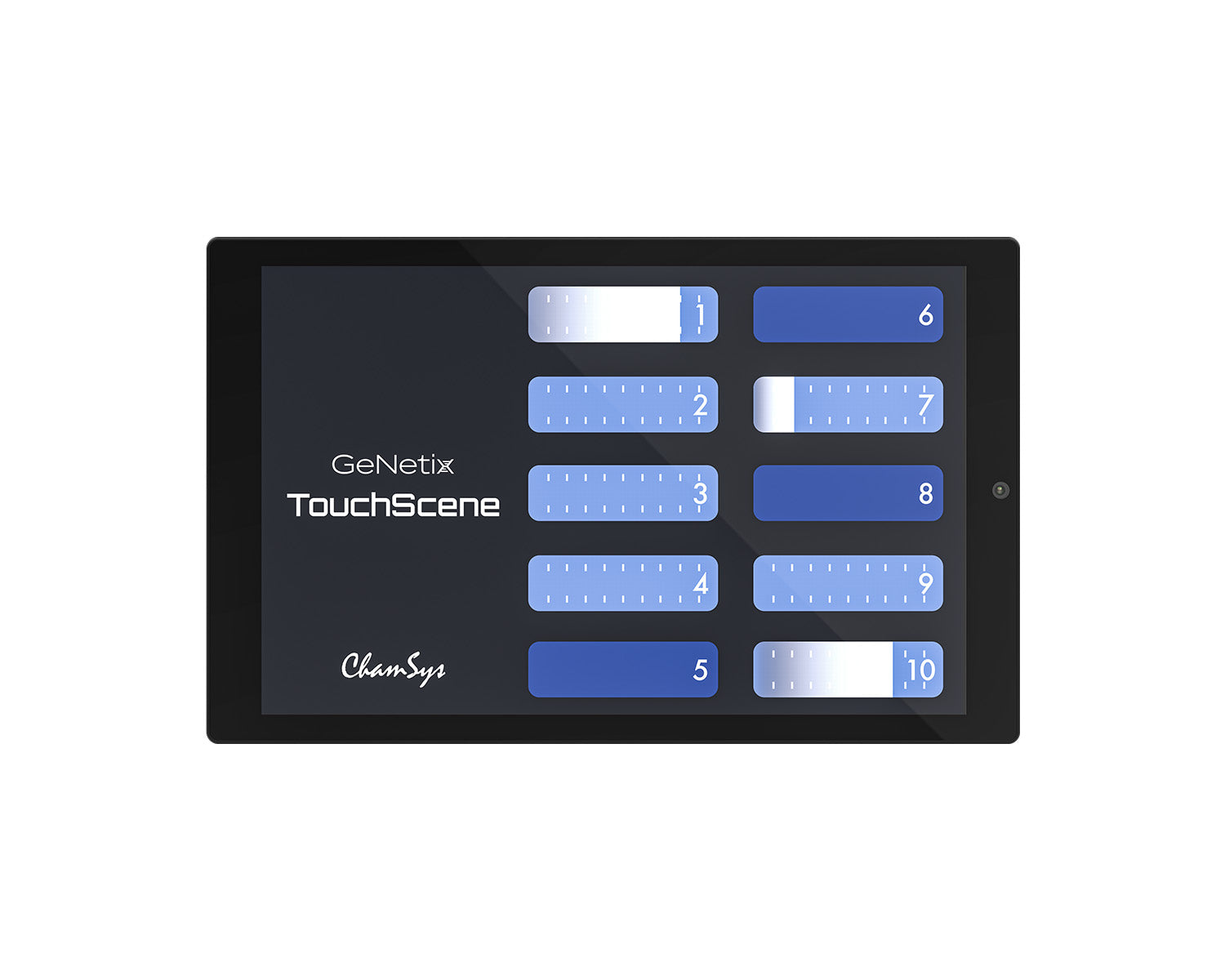 CHSGNTC - ChamSys GeNetix TouchScene 8inch Touchscreen for GeNetix or MagicQ or QuickQ PoE Image 3