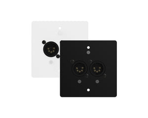 CHSGW21EU - ChamSys GeNetix GW2I PoE Wall Mount Node 2x DMX In Ports EU Backbox Image 1