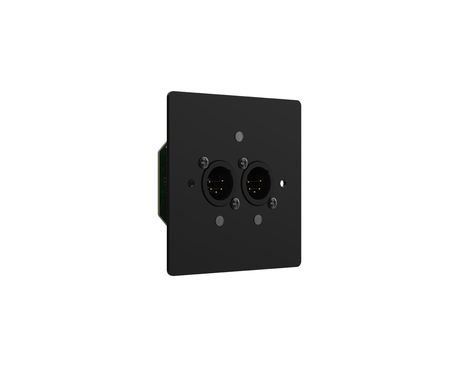 CHSGW21UK - ChamSys GeNetix GW2I PoE Wall Mount Node 2x DMX In Ports UK Backbox Image 2