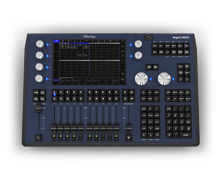 CHSMQ50N - ChamSys MagicQ MQ50 8 Universe Compact Lighting Control Console Image 4