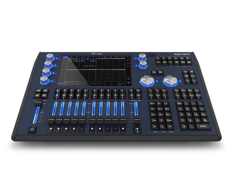 CHSMQ70 - ChamSys MagicQ MQ70 24 Universe Compact Lighting Control Console Image 3