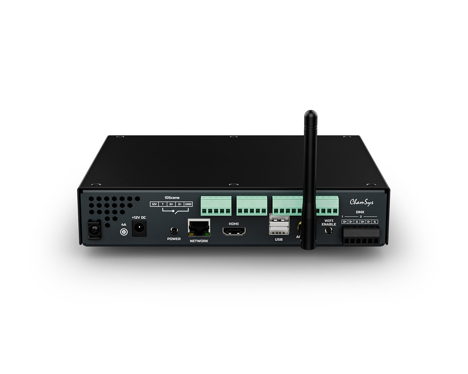 CHSQQDIN - ChamSys QuickQ DIN 4 Universe WiFi and 4x10Sene Port DIN Rail Mount Image 4