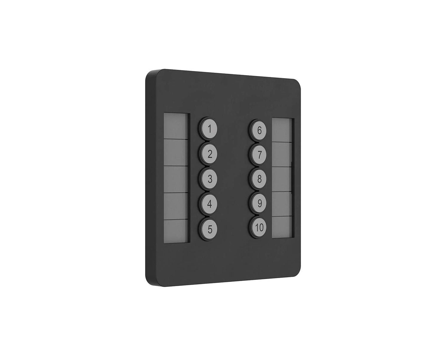 CHSSSWPEU - ChamSys GeNetix 10Scene Wall Plate Dual Pack 2xBlk or 2xWht Faceplates EU Image 3