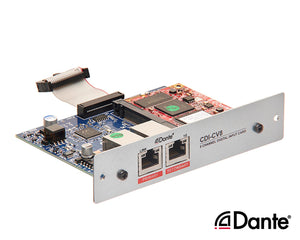 CLOCDICV8 - Cloud CDI CV8 8Ch Dante Card for CV2500 or CV4250 or CV8125 Amplifiers Image 1