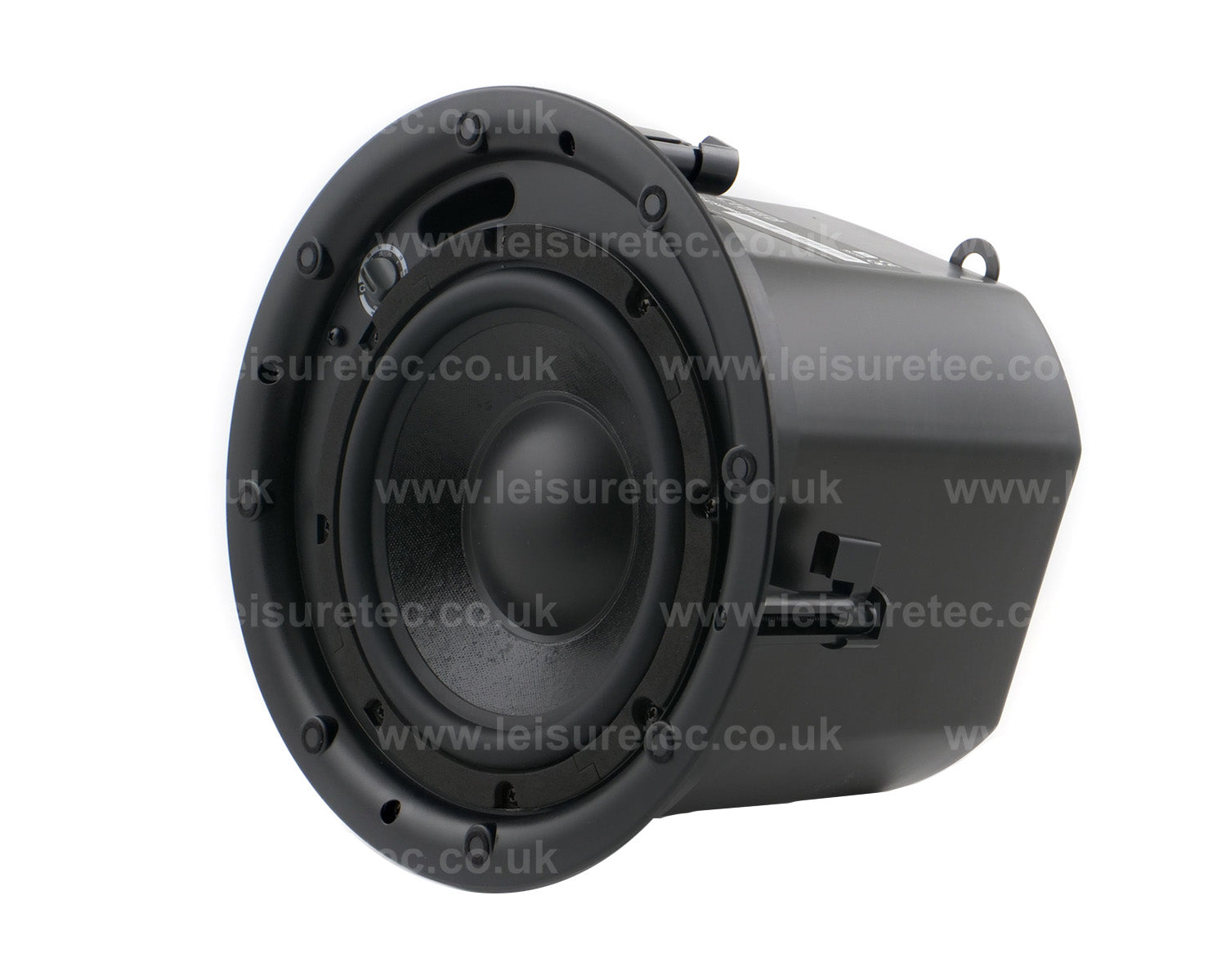 CLOCSCSUB8B - Cloud CS CSUB8B Black 8inch In Ceiling Metal Enclosed Subwoofer 100V or 4ohm Image 3