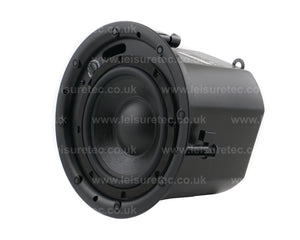 CLOCSCSUB8B - Cloud CS CSUB8B Black 8inch In Ceiling Metal Enclosed Subwoofer 100V or 4ohm Image 3