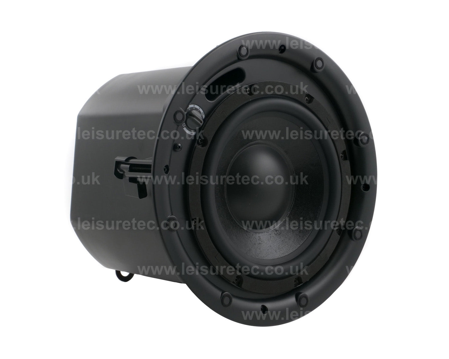 CLOCSCSUB8B - Cloud CS CSUB8B Black 8inch In Ceiling Metal Enclosed Subwoofer 100V or 4ohm Image 5