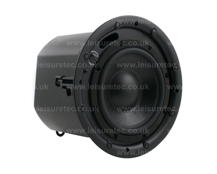 CLOCSCSUB8B - Cloud CS CSUB8B Black 8inch In Ceiling Metal Enclosed Subwoofer 100V or 4ohm Image 5