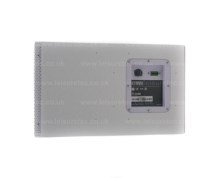 CLOCSSSUB8W - Cloud CS SUB8W 8inch Passive Sub With Wall Bracket 100V or 100W 4ohm White Image 5
