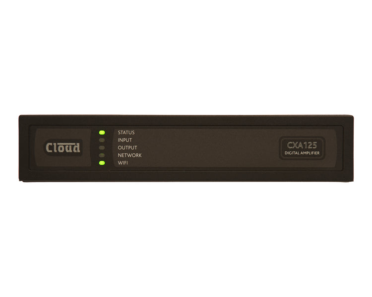CLOCXA125EK - Cloud CXA125 Digital Amplifier 1x125W(100V) 2x60W (LowZ) DSP or Ethernet Image 1