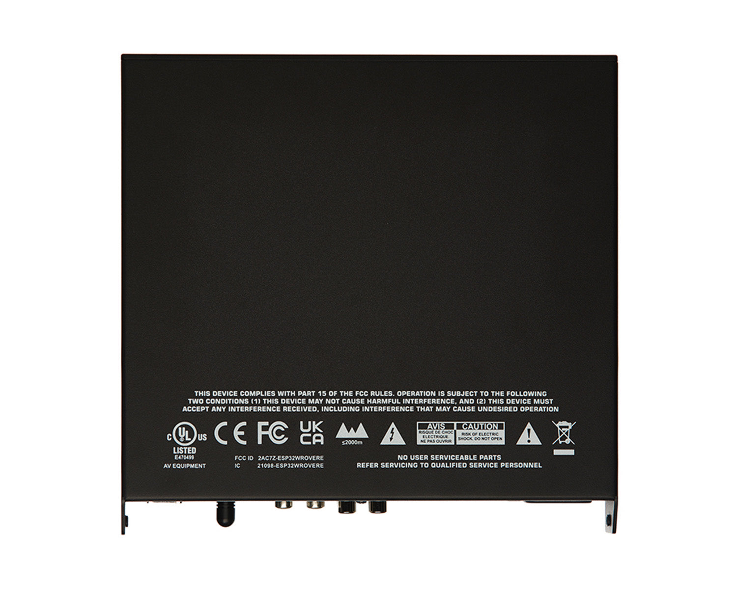 CLOCXA125EK - Cloud CXA125 Digital Amplifier 1x125W(100V) 2x60W (LowZ) DSP or Ethernet Image 3