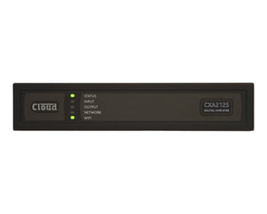 CLOCXA2125EK - Cloud CXA2125 Digital Amplifier 2x125W(100V) 4x60W(LowZ) DSP or Ethernet Image 1