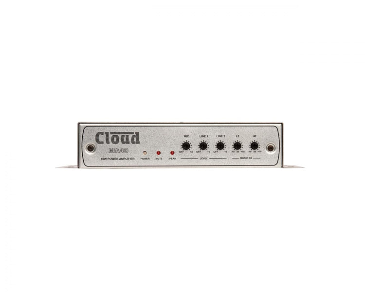 CLOMA40 - Cloud MA40 Energy Star Mini Amplifier 2 Line and 1 Mic Input 40W @ 4ohm Image 2