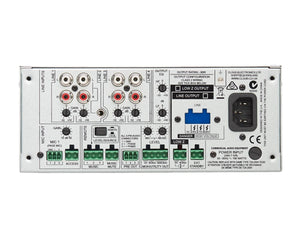 CLOMA60T - Cloud MA60T Mixer Amp 70 or 100VTransformer 4 Line or 1 Mic Input 1 or 2 Rack Image 3