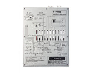 CLOMA60 - Cloud MA60 (CLOUD) Mixer Amp 4 Line or 1 Mic Input 1 or 2 Rack 60W 4ohm Image 3