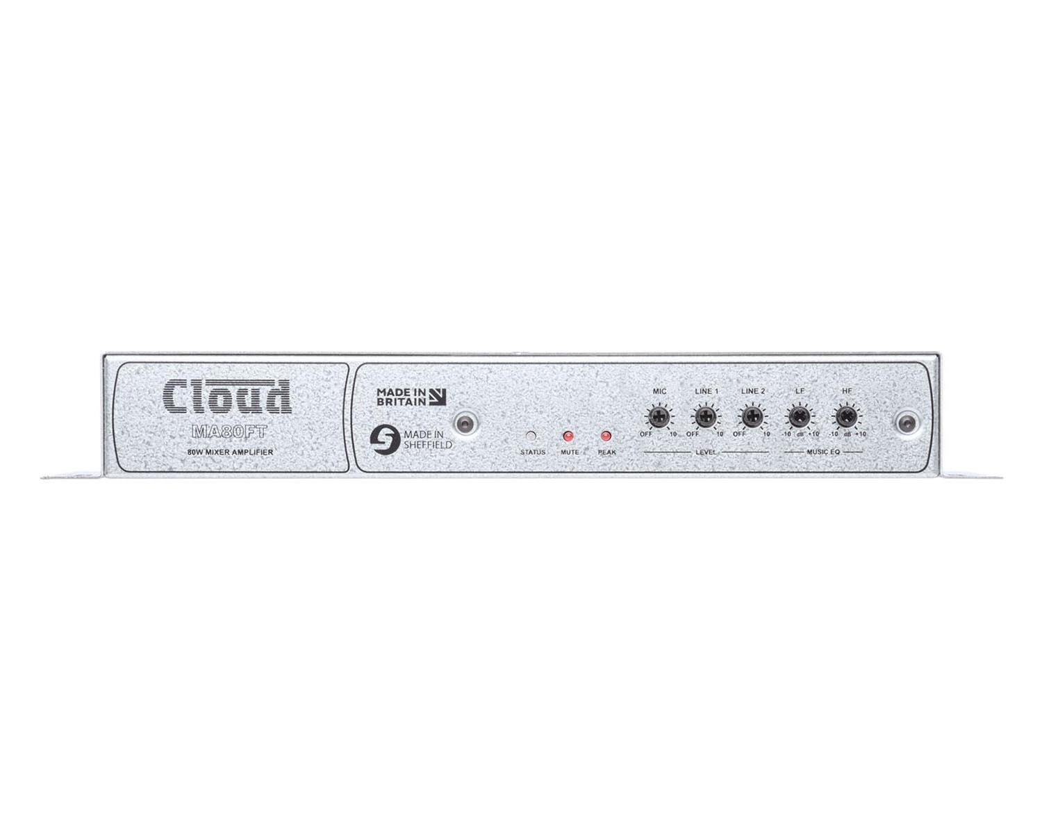 CLOMA80FT - Cloud MA80FT Energy Star Mini Amplifier with Facility Port 80W 100V Image 1