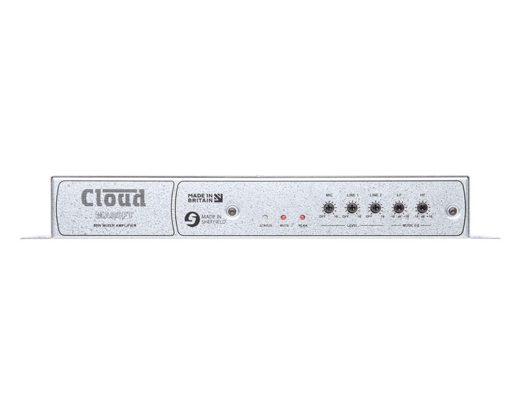 CLOMA80FT - Cloud MA80FT Energy Star Mini Amplifier with Facility Port 80W 100V Image 1