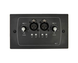 CLOME1B - Cloud ME 1B Dual Microphone Input Plate with Volume and EQ for DCM1 or e Black Image 1