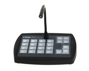 CLOPM16 - Cloud PM 16 Sixteen Zone Cat 5 Digital Paging Microphone with Chime Image 2