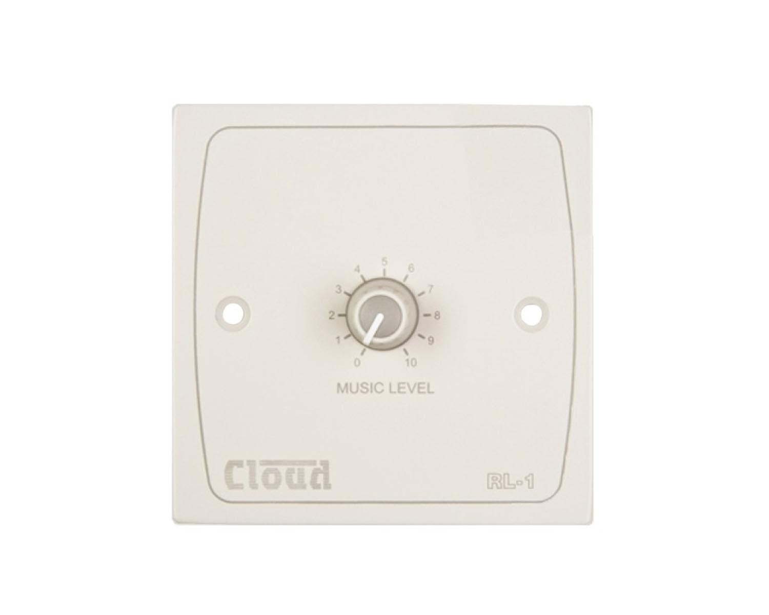 CLORL1W - Cloud RL 1W Remote Volume Level Control Plate (Single Channel) White Image 1