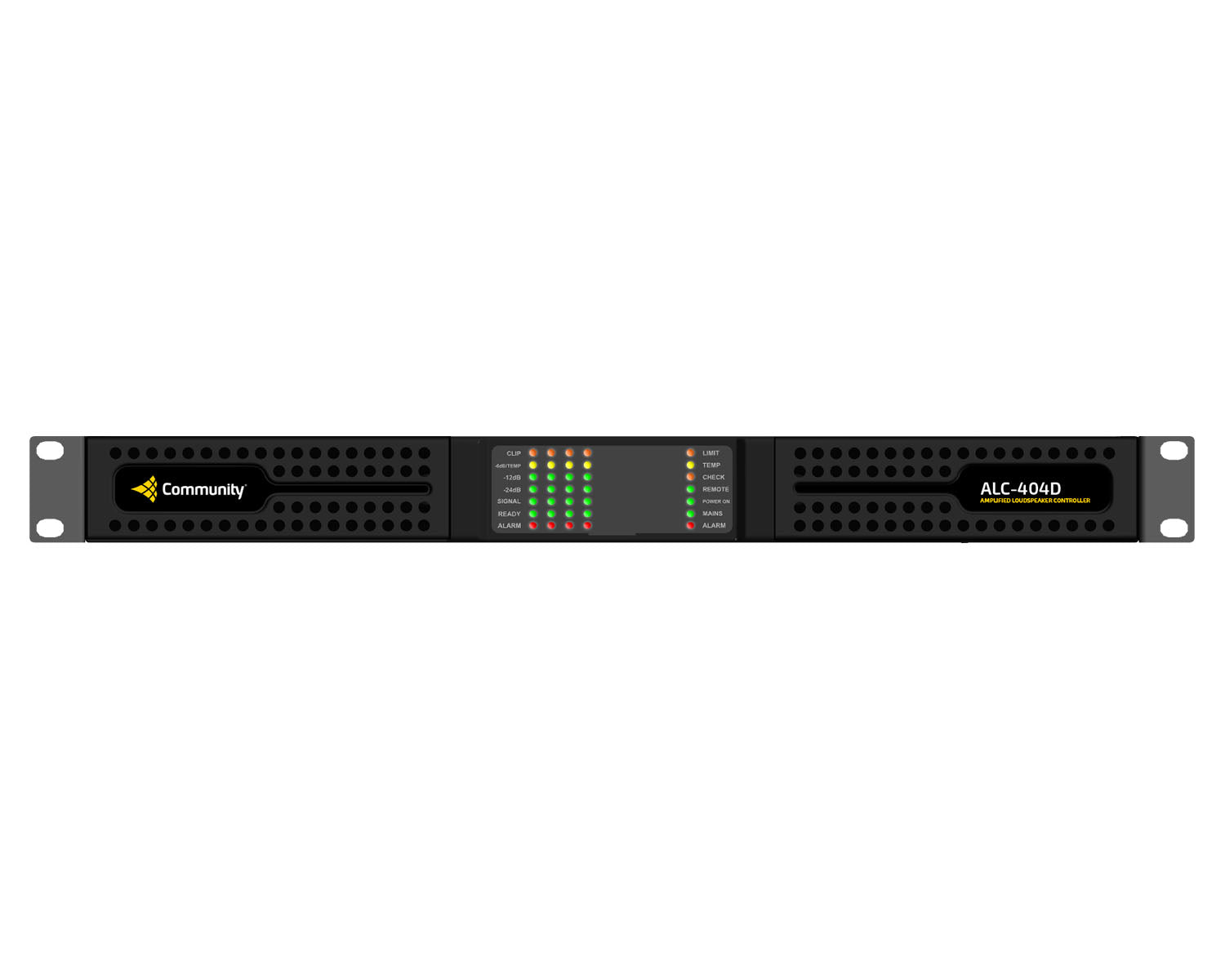 COMALC404D - Community ALC 404D 4x400W Amplified Loudspeaker Controller with DSP Image 2